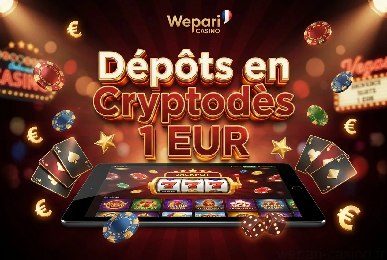Dépôts en Cryptodès 1 EUR